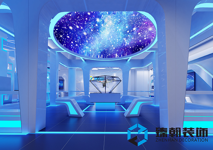 400㎡量子展厅设计案例