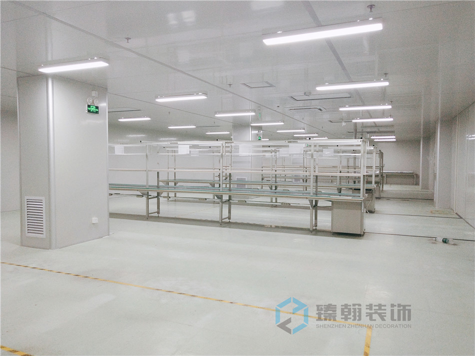 一千品1200㎡厂房装修
