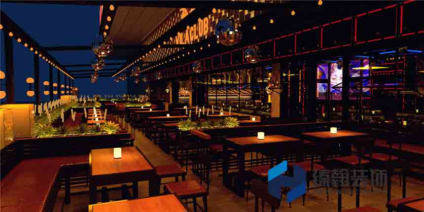 600㎡VILA CLUB 酒吧装修设计