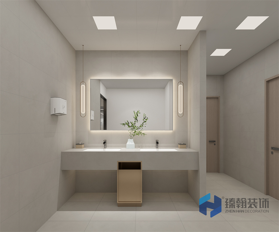 龙岗简约型办公室设计装修