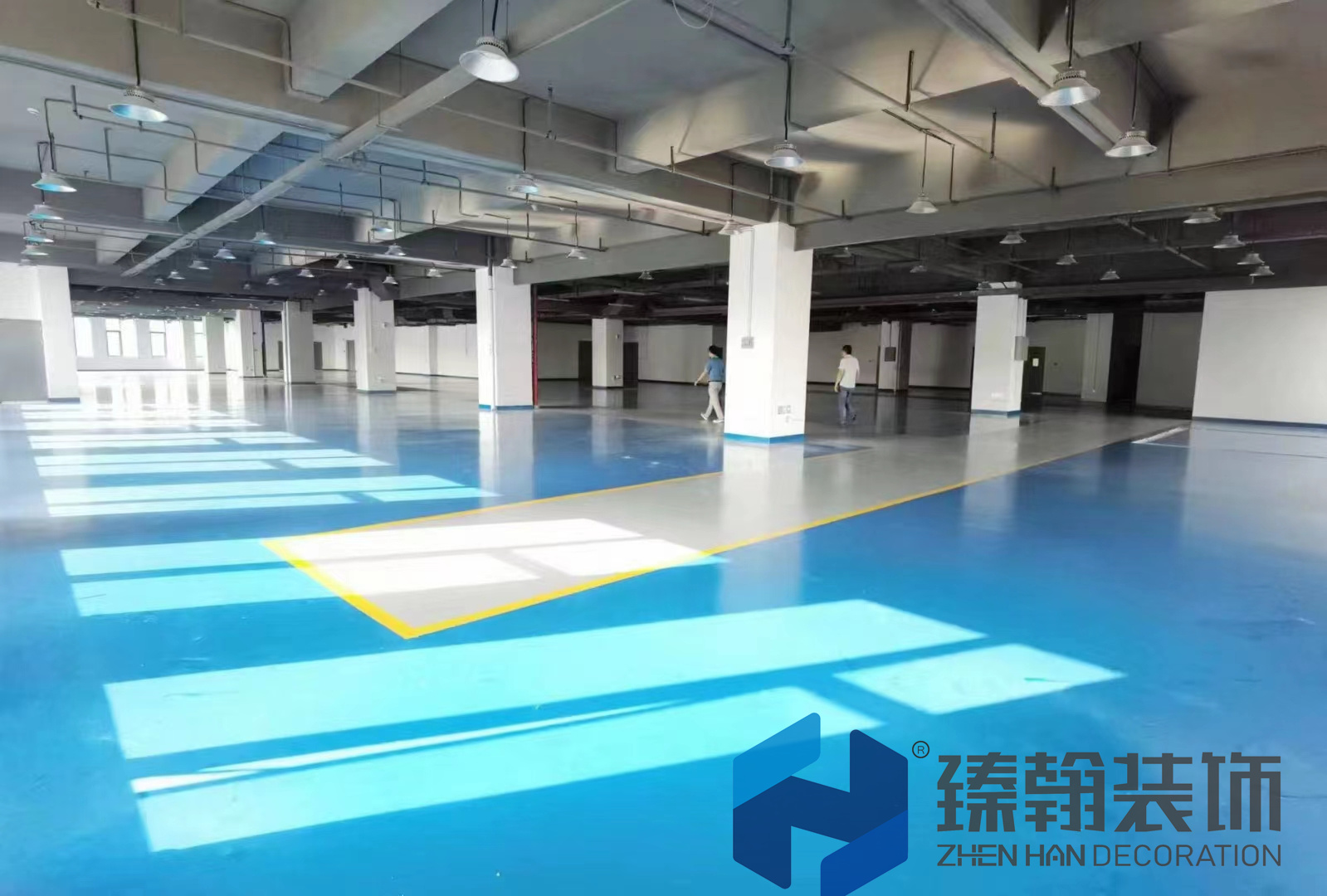3000科技公司办公室+厂房+展厅设计装修